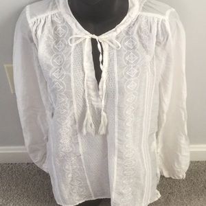 Dylan long sleeve blouse.Size extra small.